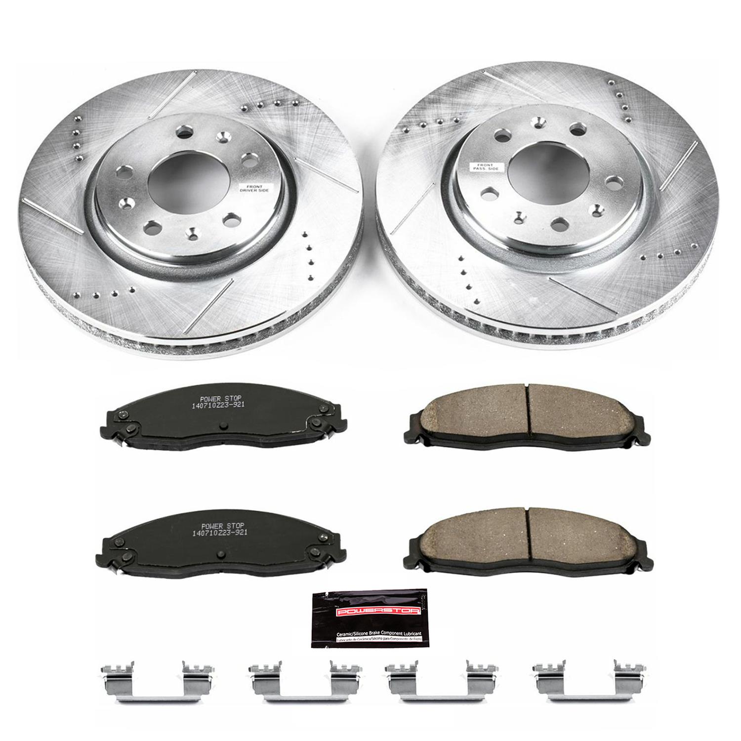 PowerStop Front Z23 Evolution Brake Kit | Kia Forte (2019–2021) (K8749) main image 1