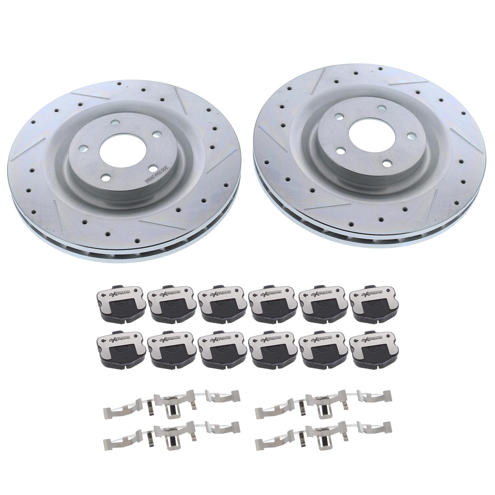 Power Stop K1444 26 Power Stop Z26 Street Warrior Brake Upgrade Kits 