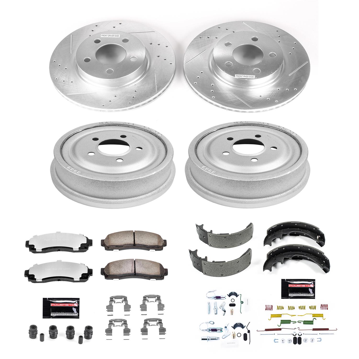 Power Stop 03-09 Ford Ranger Front & Rear Z36 Truck & Tow Brake Kit (1x psbKOE15265DK, 1x psbK1923-36) thumbnail 7