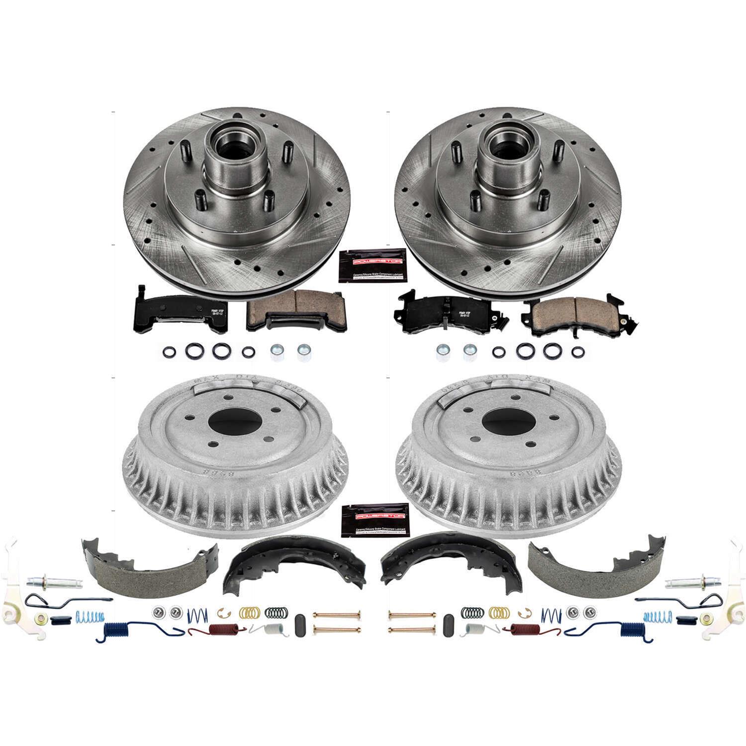 Power Stop 92-95 Chevrolet LLV Front & Rear Z23 Evolution Sport Brake Kit (1x psbK1482, 1x psbKOE15293DK) thumbnail 3