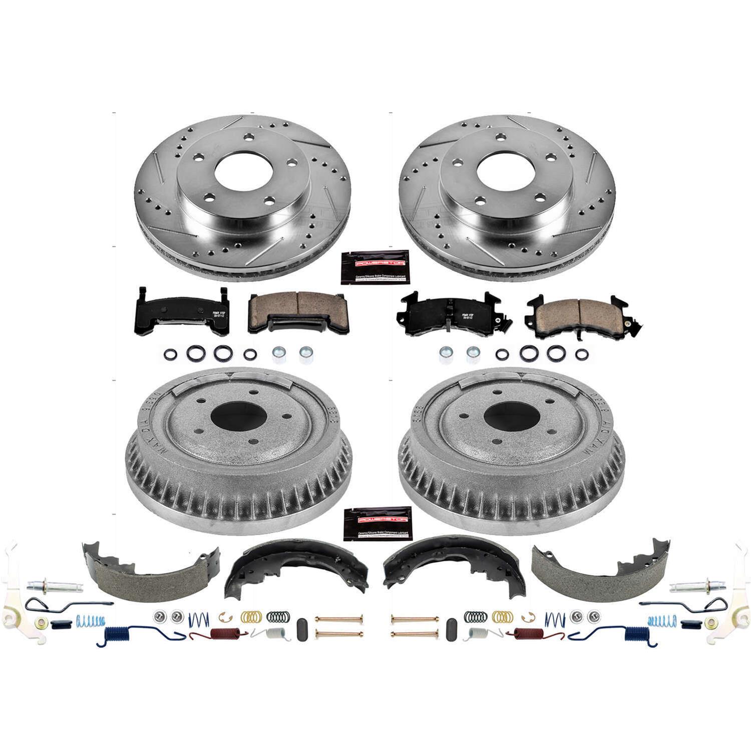 Power Stop 83-91 Chevrolet S10 Front & Rear Z23 Evolution Sport Brake Kit (1x psbKOE15291DK, 1x psbK3003) thumbnail 3