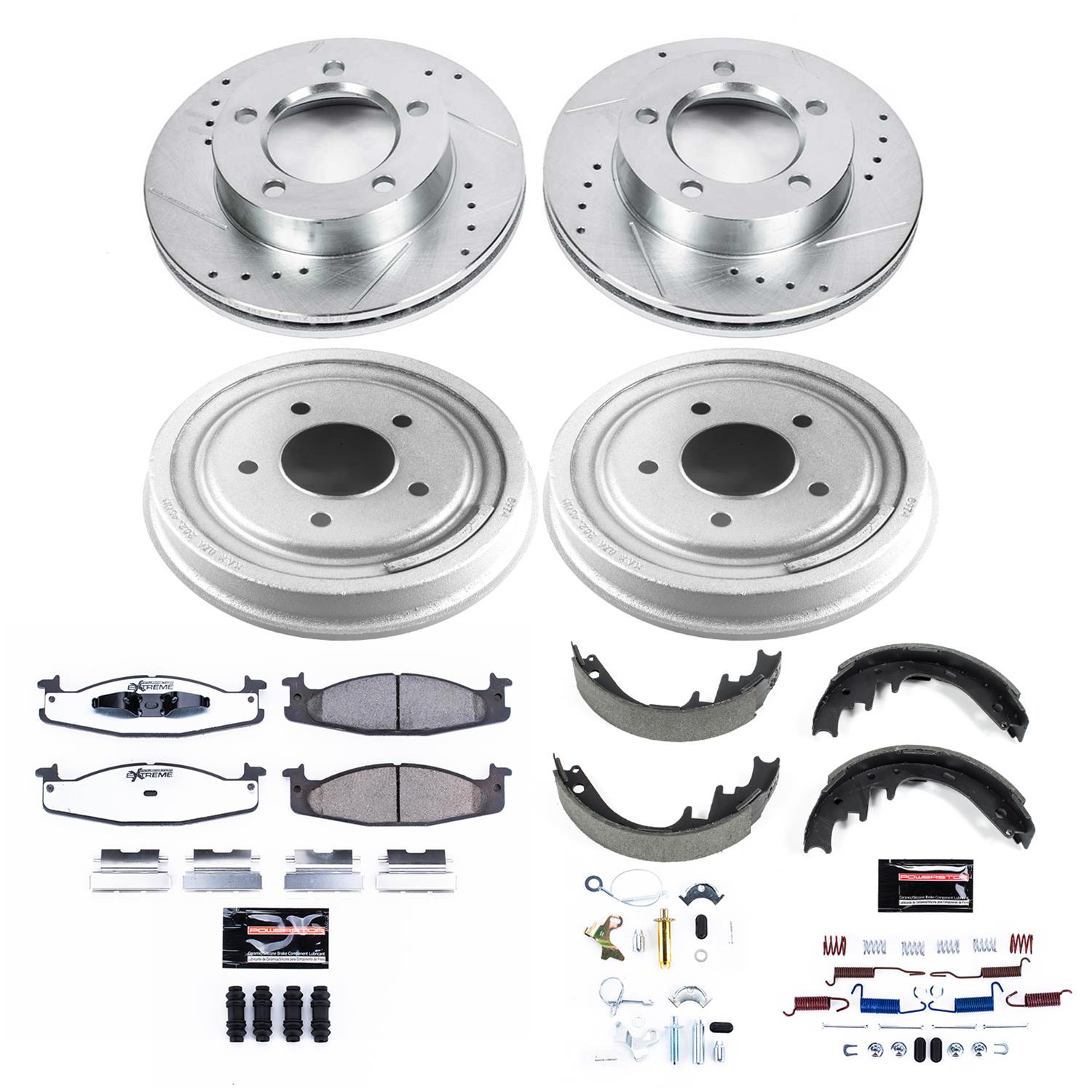Power Stop 94-96 Ford F-150 Front & Rear Z36 Truck & Tow Brake Kit (1x psbKOE15312DK, 1x psbK5067-36) thumbnail 7