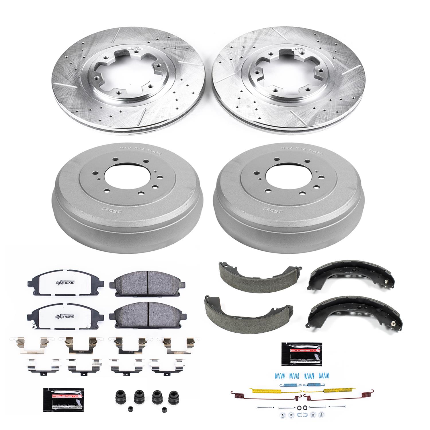 Power Stop 97-03 Infiniti QX4 Front & Rear Z36 Truck & Tow Brake Kit (1x psbKOE15319DK, 1x psbK2279-36) thumbnail 5