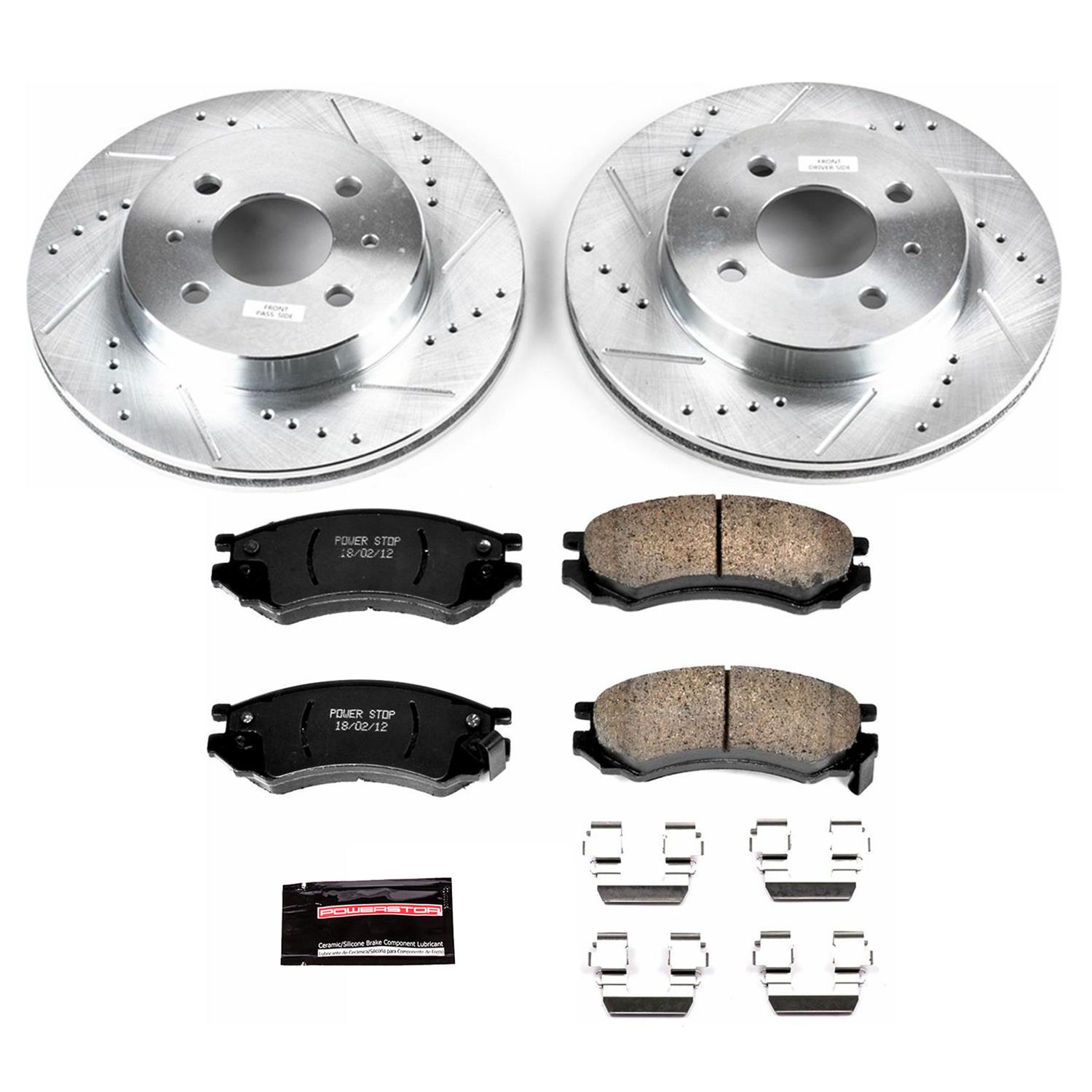 Power Stop K1515 Power Stop Z23 Evolution Sport Brake Upgrade Kits