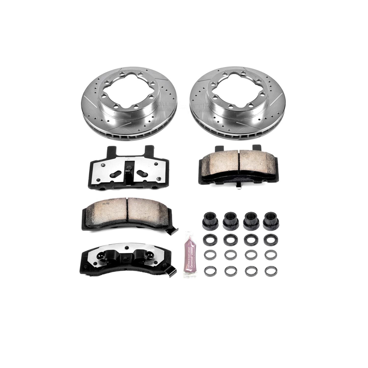 Power Stop K1524-36 Power Stop Z36 Truck and Tow Brake Upgrade Kits