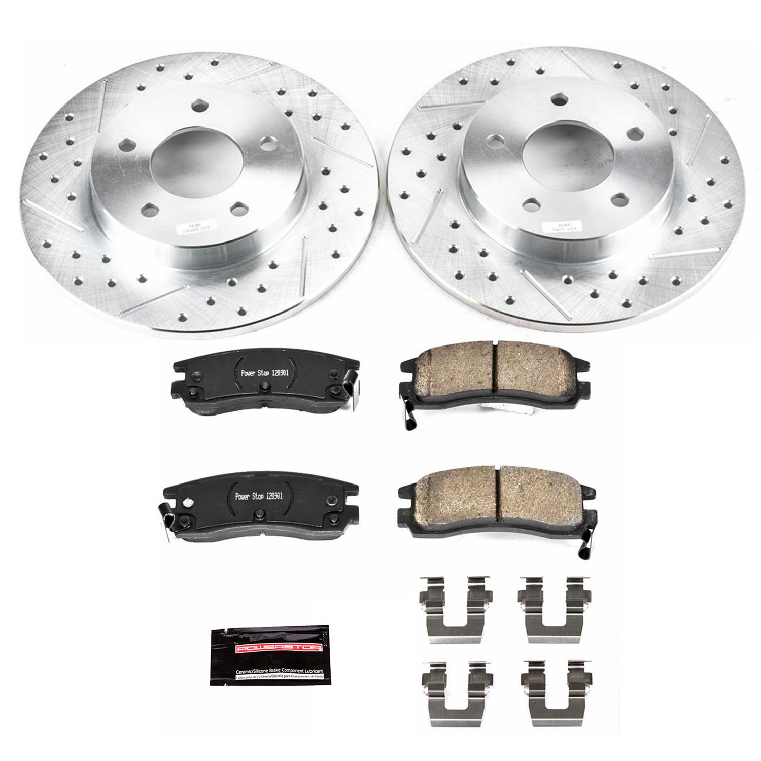 Power Stop K1526 Power Stop Z23 Evolution Sport Brake Upgrade Kits