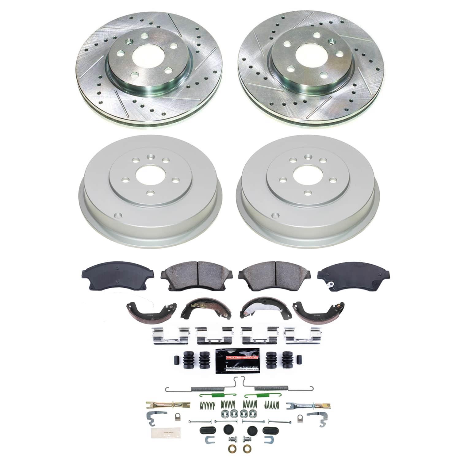 Power Stop 11-15 Chevrolet Cruze Front and Rear Z23 Evolution Brake Kit (1x psbK5550, 1x psbKOE15510DK) thumbnail 3