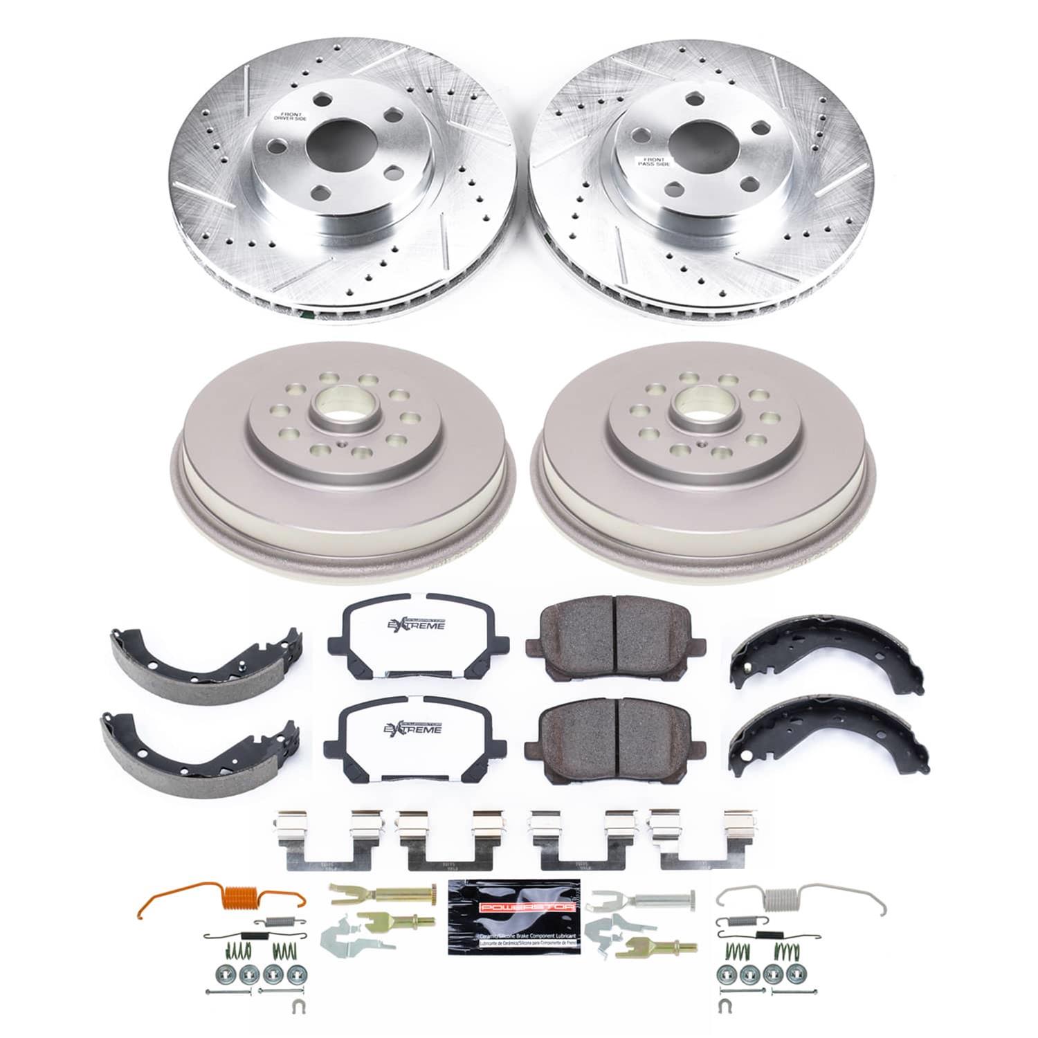Power Stop 03-06 Pontiac Vibe Front and Rear Z26 Street Brake Kit (1x psbK2316-26, 1x psbKOE15519DK) thumbnail 3