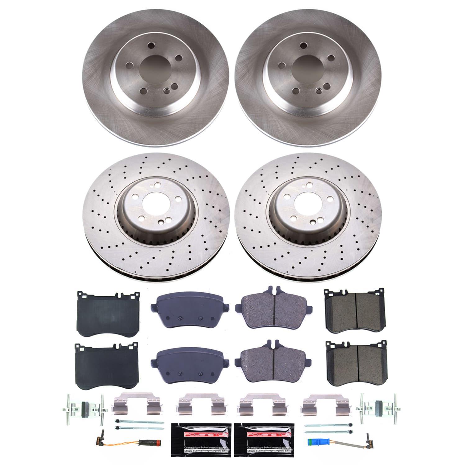 Power Stop 03-06 Pontiac Vibe Front and Rear Z23 Evolution Brake Kit (1x psbK2316, 1x psbKOE15519DK) thumbnail 3