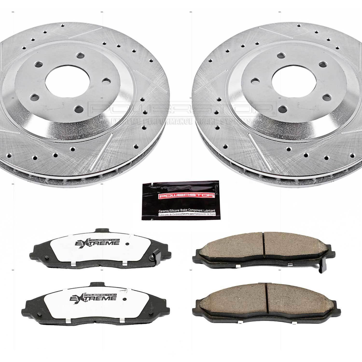 PowerStop K1560-26 PowerStop Z26 Street Warrior Brake Upgrade Kits