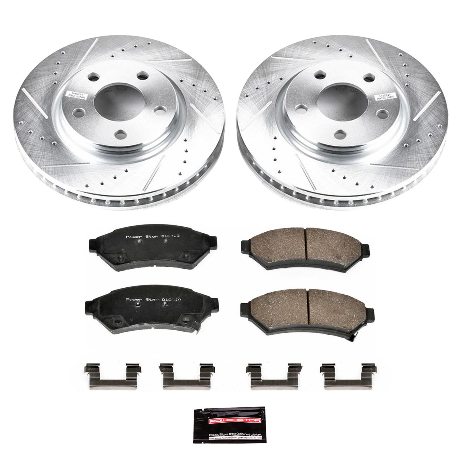 Power Stop 05-09 Buick Allure Front & Rear Z23 Evolution Sport Brake Kit (1x psbK1588, 1x psbK1602) thumbnail 4