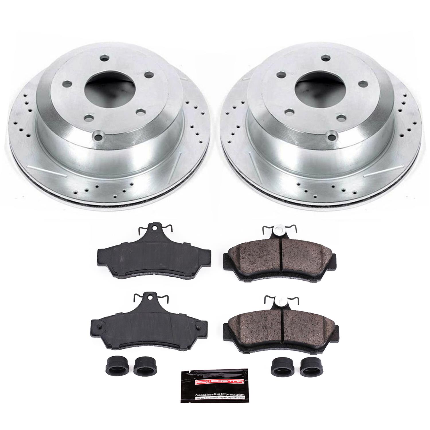 Power Stop K1601 Power Stop Z23 Evolution Sport Brake Upgrade Kits