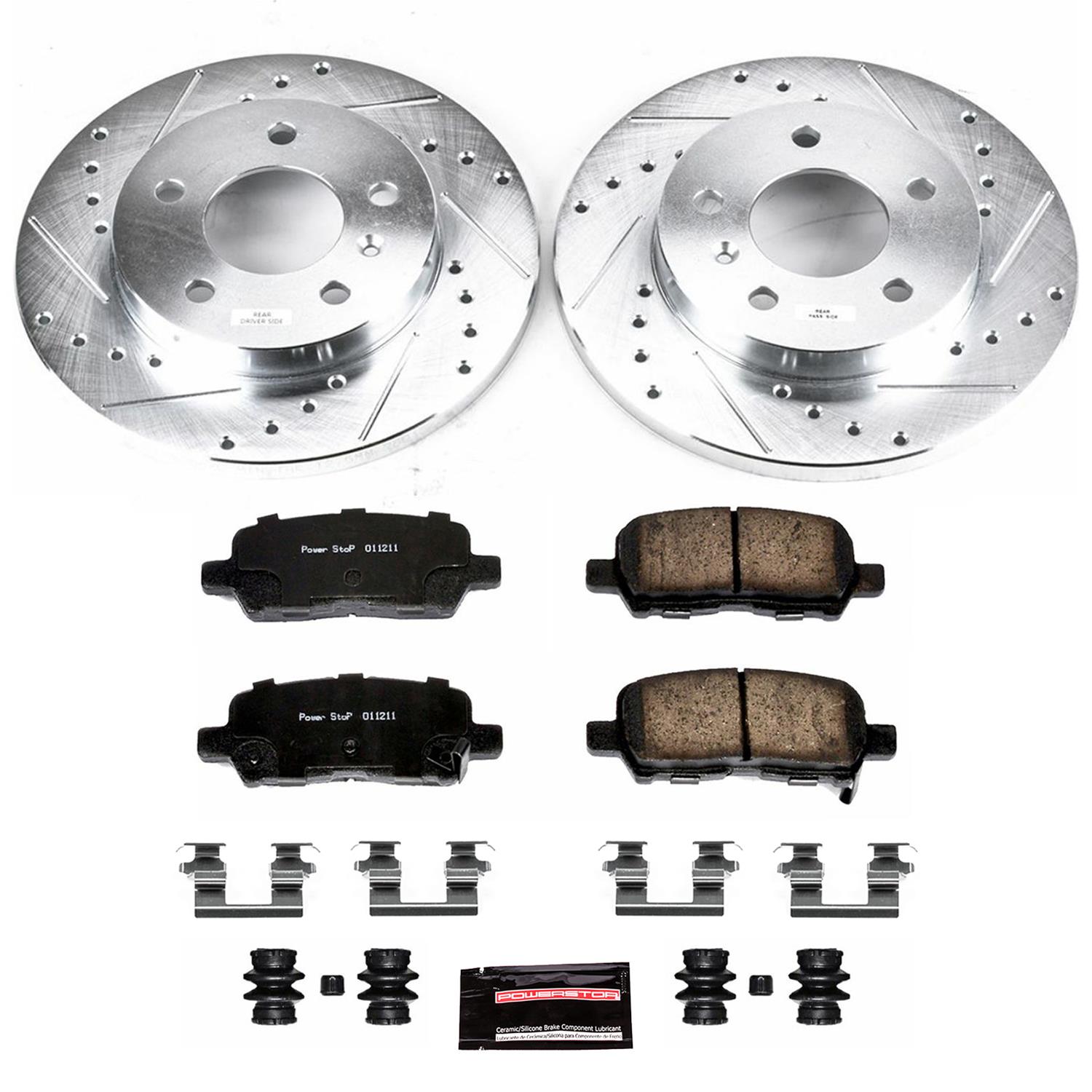 新品・未開封 ● KC TOP PLATE PowerStop KC5514 PowerStop Z23 Evolution Sport Brake Upgrade Kits