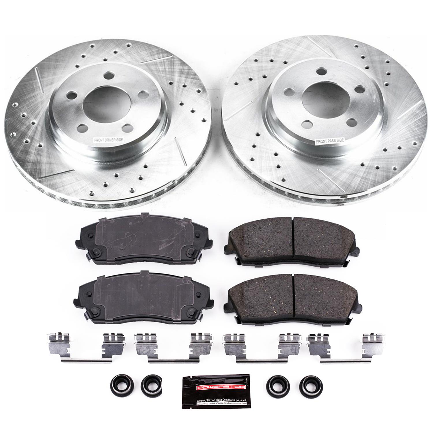 Power Stop K1714 Power Stop Z23 Evolution Sport Brake Upgrade Kits | Summit  Racing