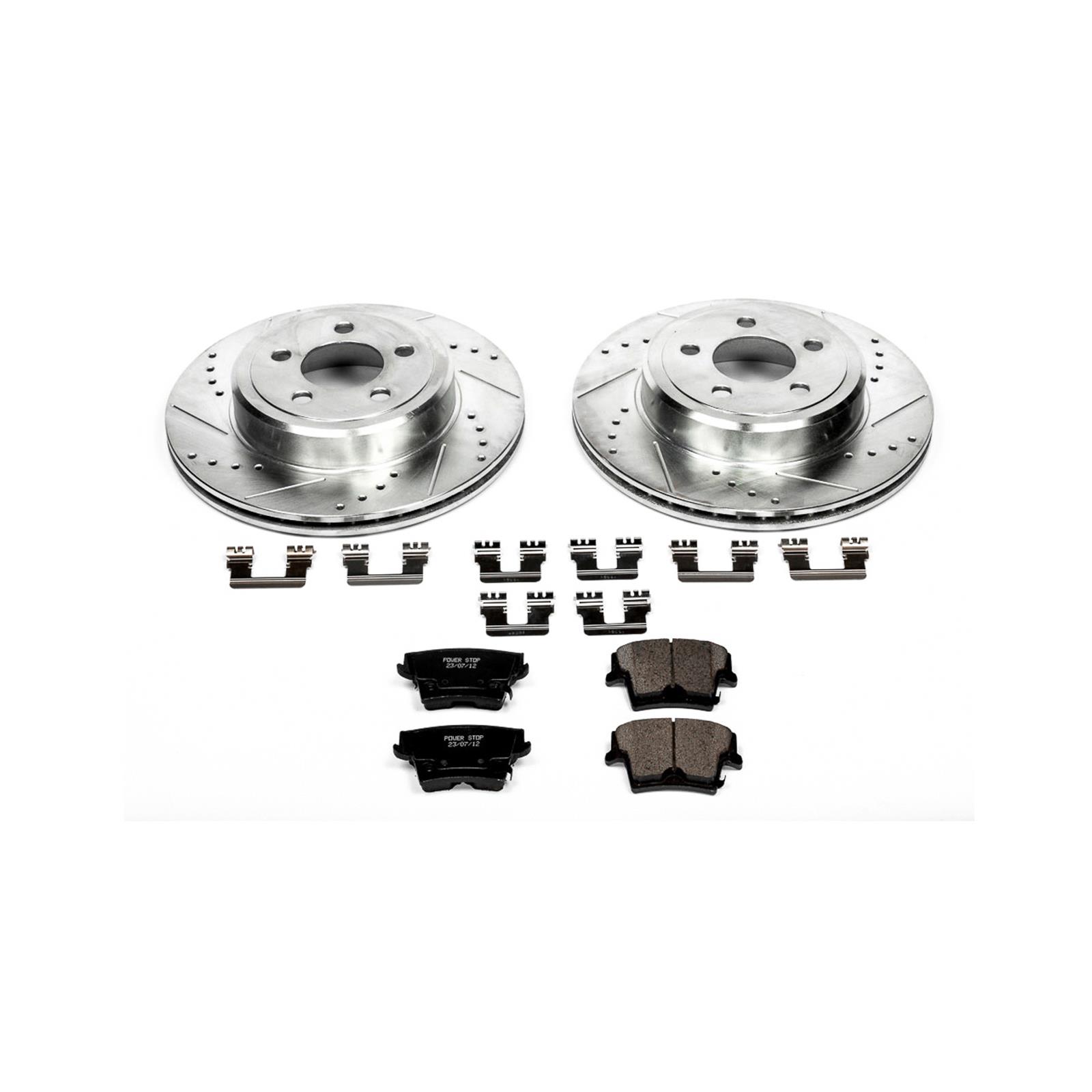 PowerStop Front and Rear Z23 Evolution Brake Kit | Mazda CX-30 (2020–2022) (K8815)