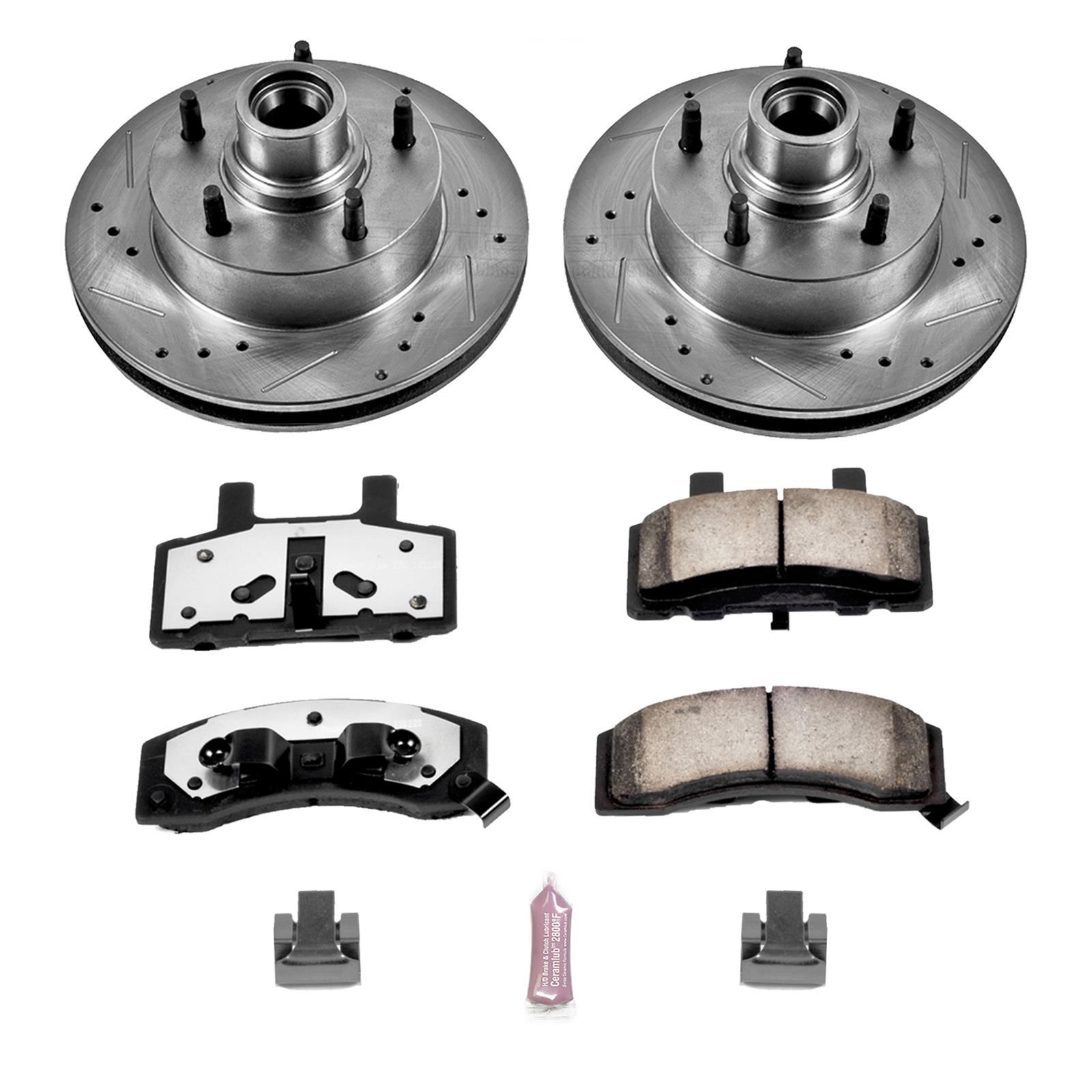 Power Stop KC176636 Power Stop Z36 Truck and Tow Brake Upgrade Kits