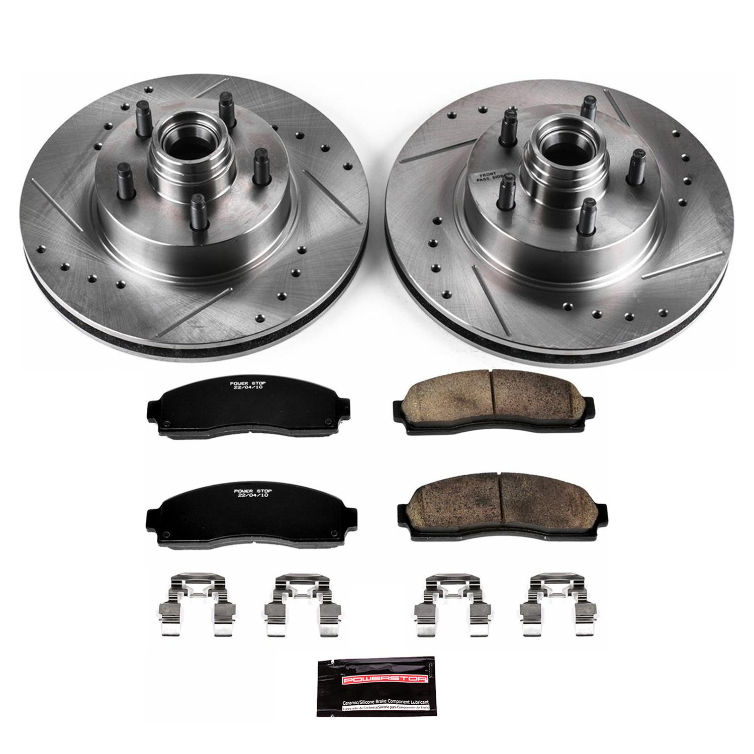 Power Stop K1857 Power Stop Z23 Evolution Sport Brake Upgrade Kits