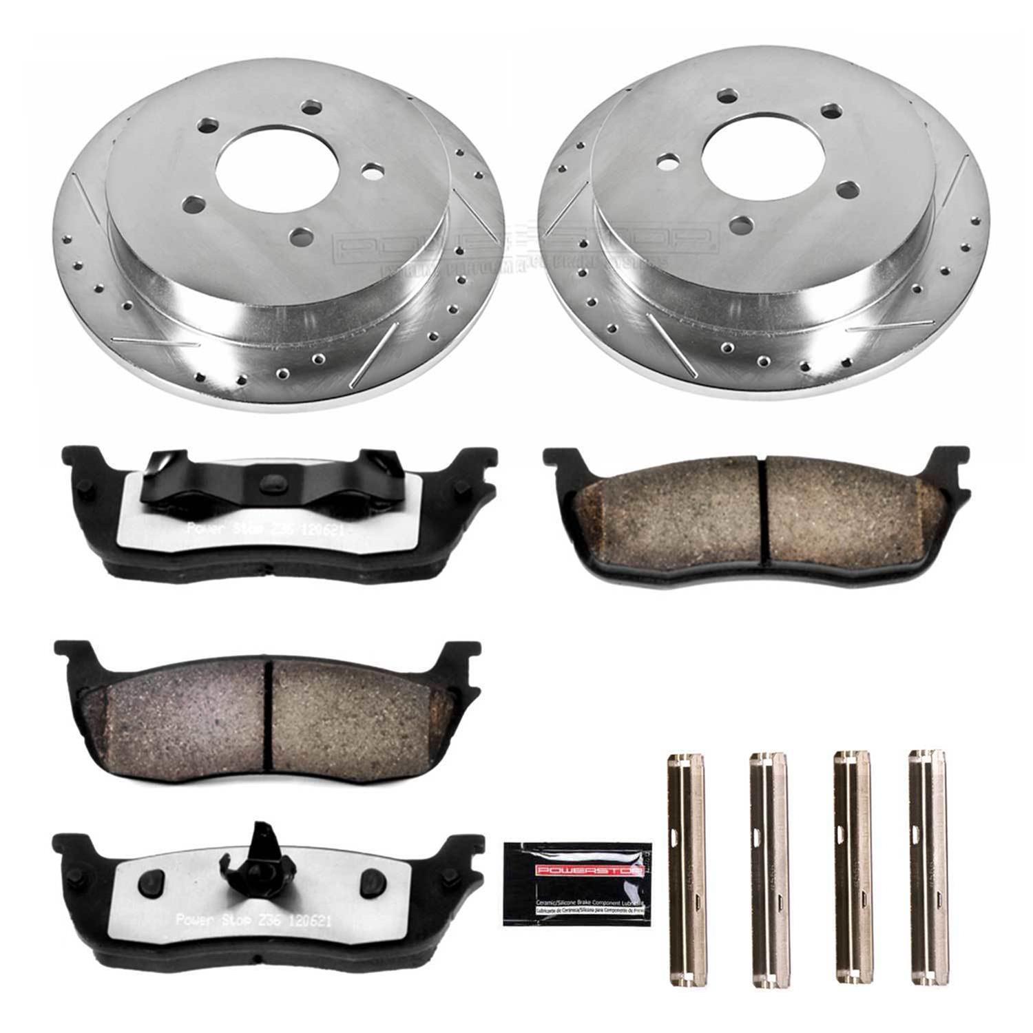 PowerStop K1881-36 PowerStop Z36 Truck and Tow Brake Upgrade Kits