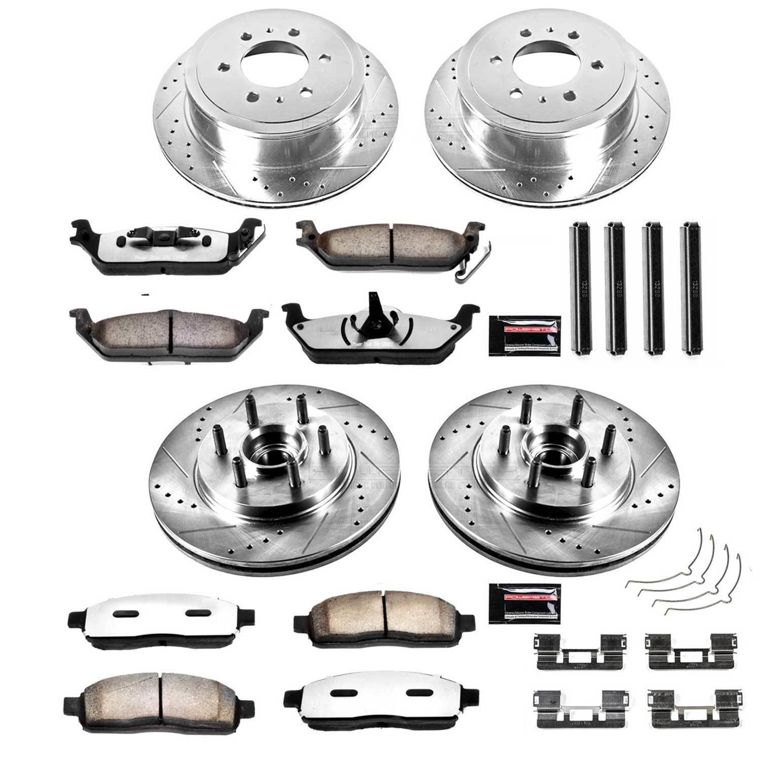 Power Stop 06-08 Lincoln Mark LT Front and Rear Z36 Truck & Tow Brake Kit (Bundled Kit) thumbnail 7