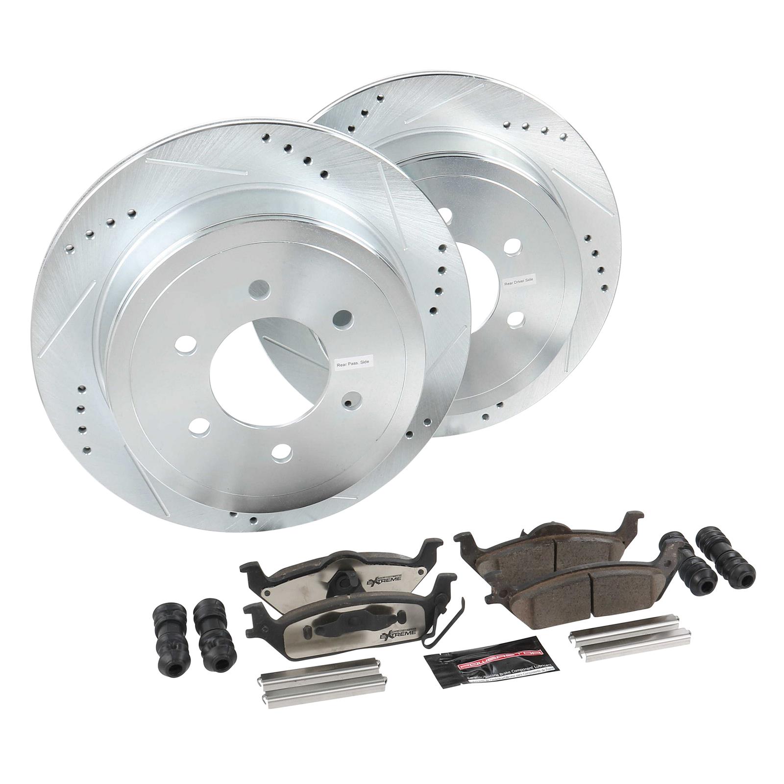 Power Stop K195036 Power Stop Z36 Truck and Tow Brake Upgrade Kits