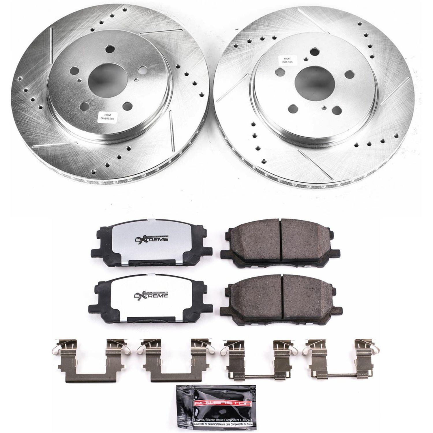 Power Stop 04-06 Lexus RX330 Front & Rear Z36 Truck & Tow Brake Kit (1x psbK5333-36, 1x psbK196-36) thumbnail 6