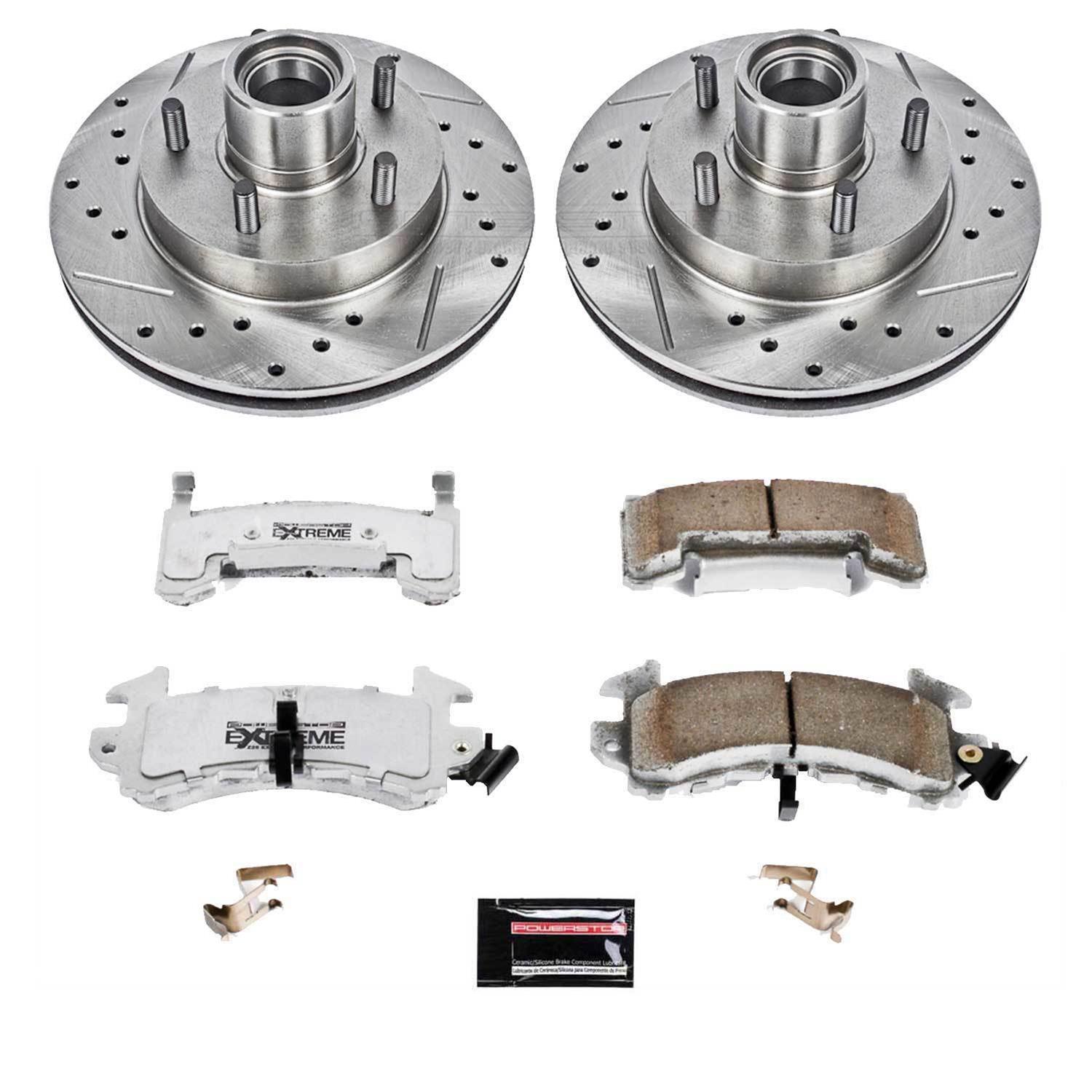 PowerStop KC1985-26 PowerStop Z26 Street Warrior Brake Upgrade