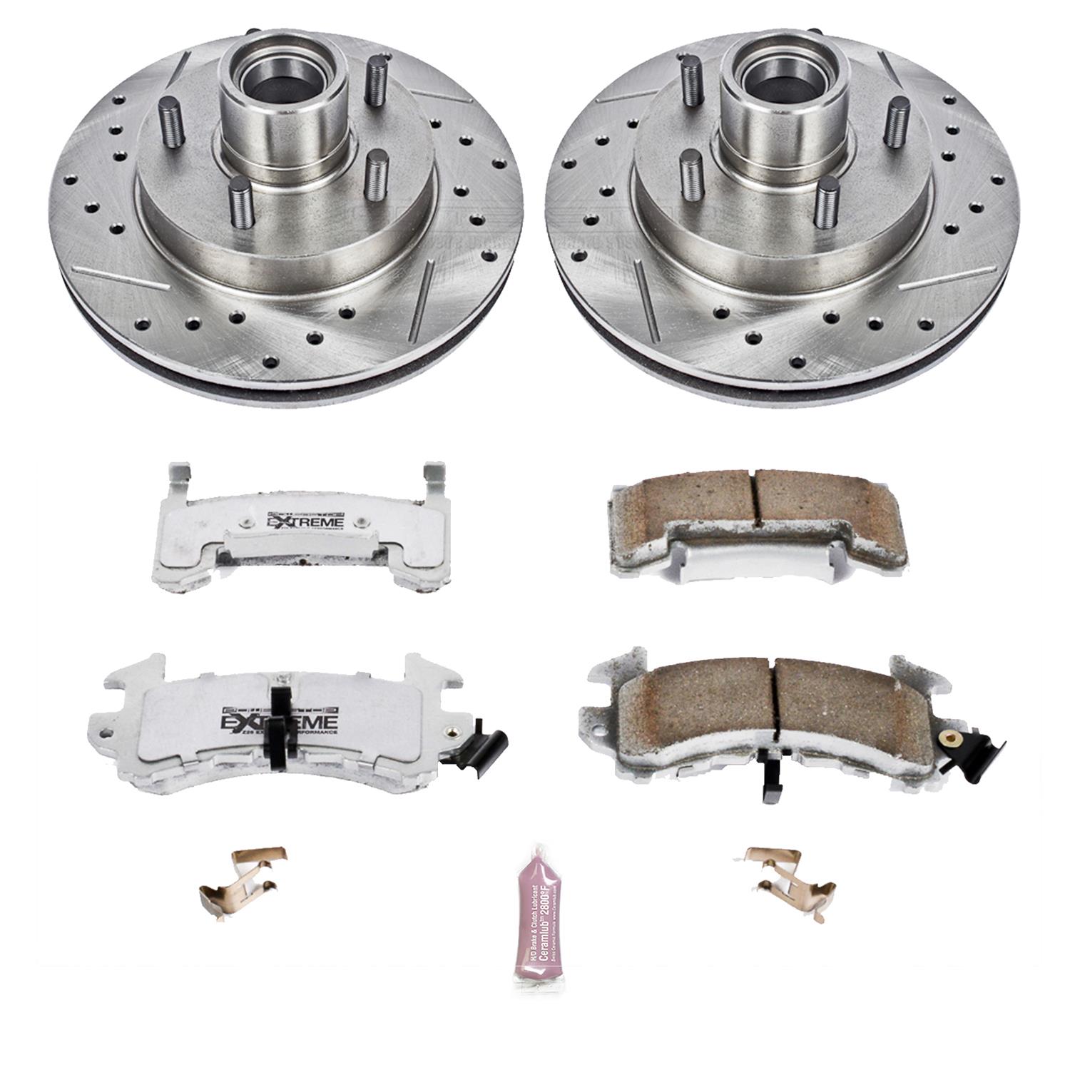 Power Stop KC1985 26 Power Stop Z26 Street Warrior Brake Upgrade Kits 