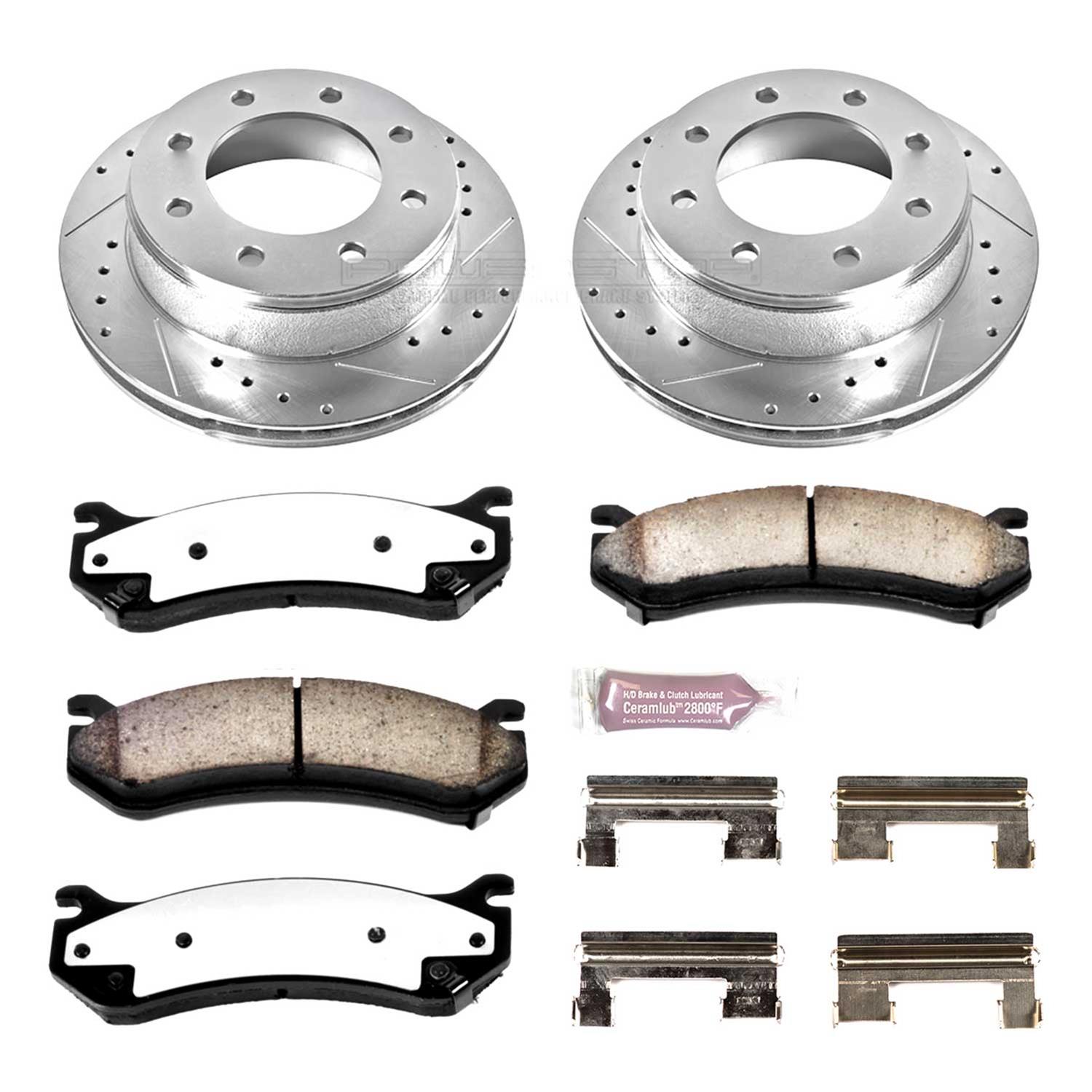 Disc Brake Kit Power Stop KC2150-36 Fits 99-04 Jeep Grand