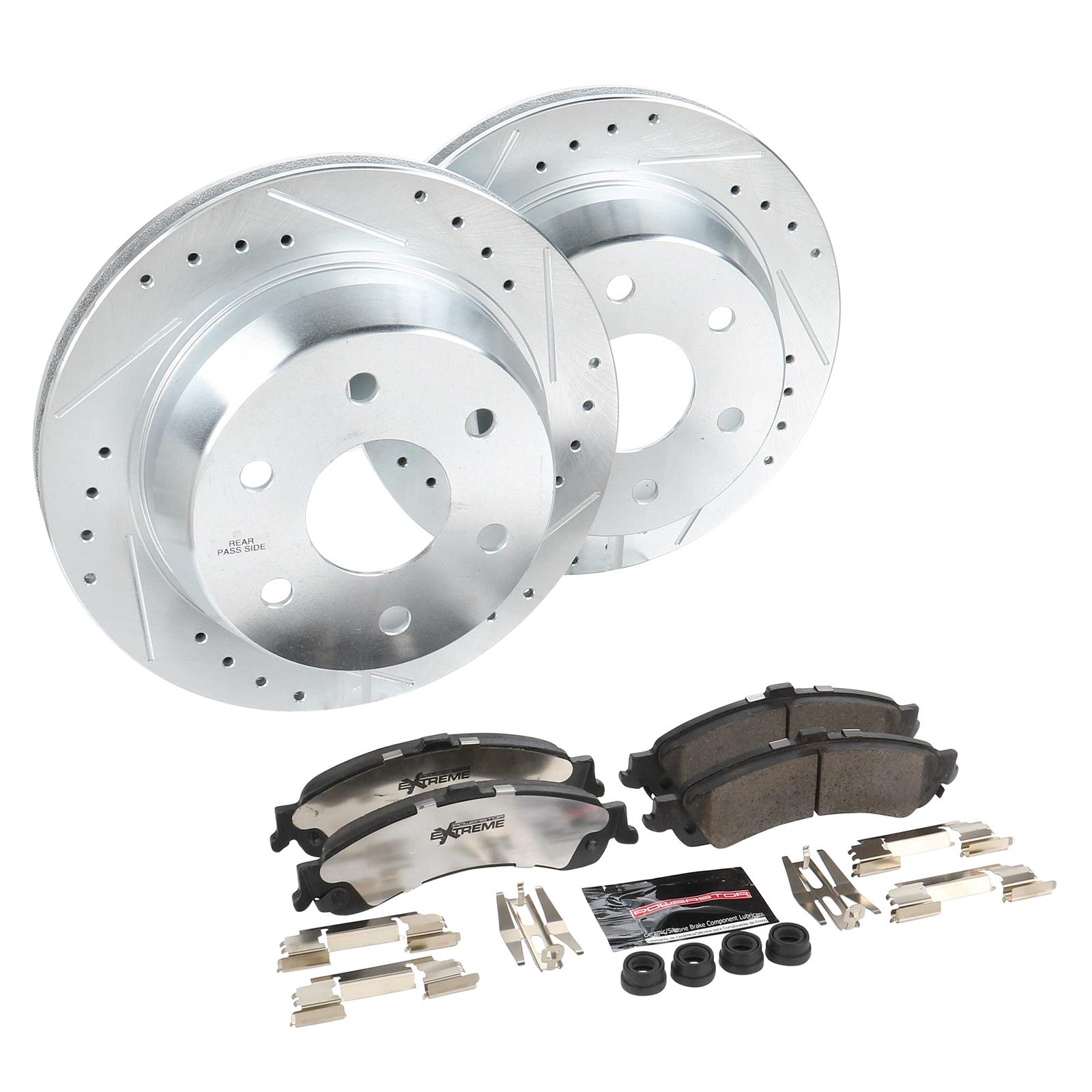 Power Stop K204636 Power Stop Z36 Truck and Tow Brake Upgrade Kits