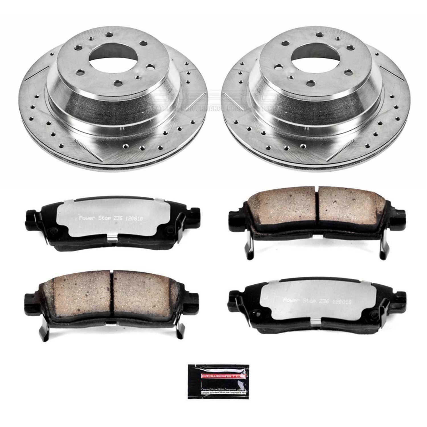 Power Stop K205036 Power Stop Z36 Truck and Tow Brake Upgrade Kits