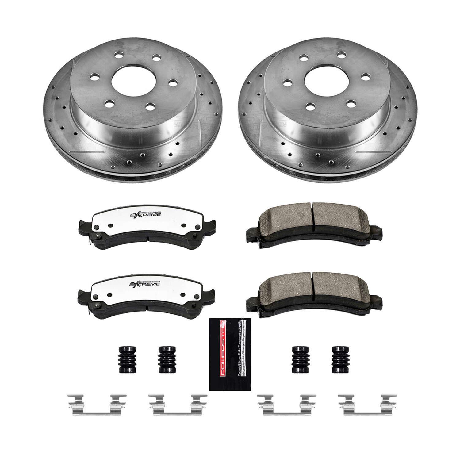 Power Stop 03-05 Chevrolet Express 2500 Front & Rear Z36 Truck & Tow Brake Kit (1x psbK2065-36, 1x psbK2009-36) thumbnail 6