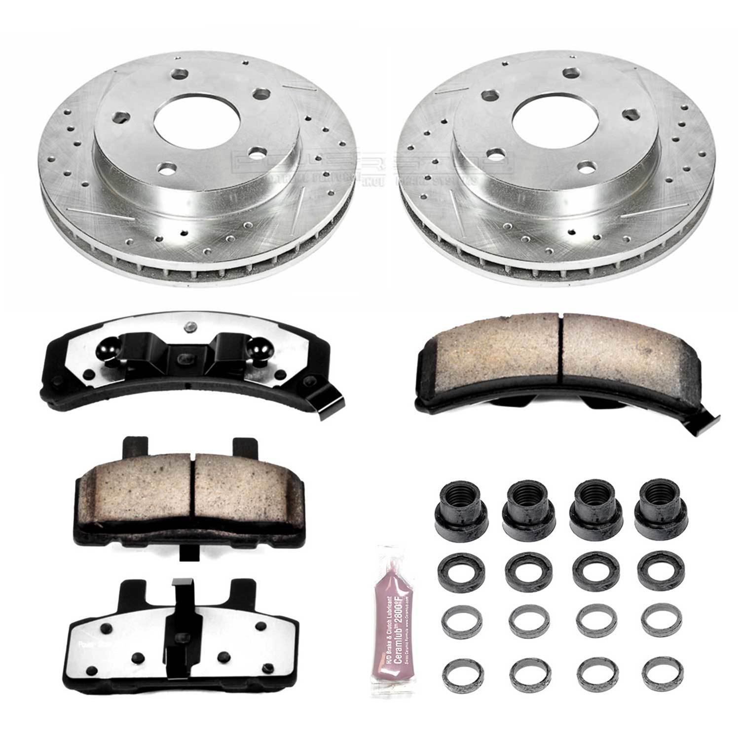 PowerStop KC2126-36 PowerStop Z36 Truck and Tow Brake Upgrade Kits