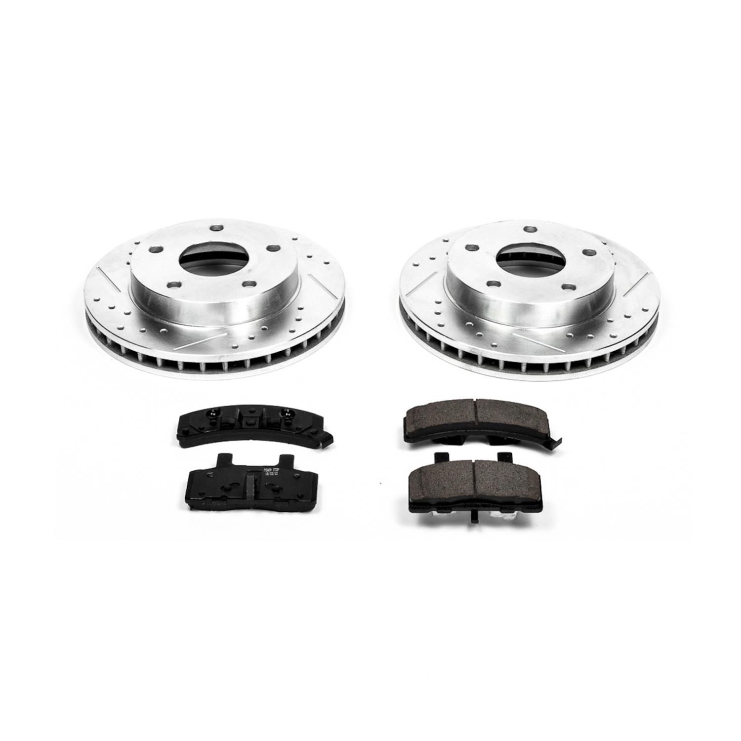PowerStop K15033DK PowerStop Z23 Evolution Sport Disc and Drum