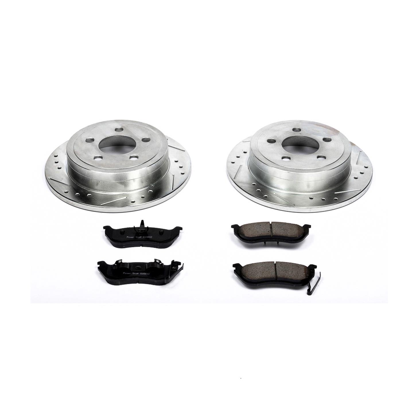Power Stop K2197 Power Stop Z23 Evolution Sport Brake Upgrade Kits Summit Racing