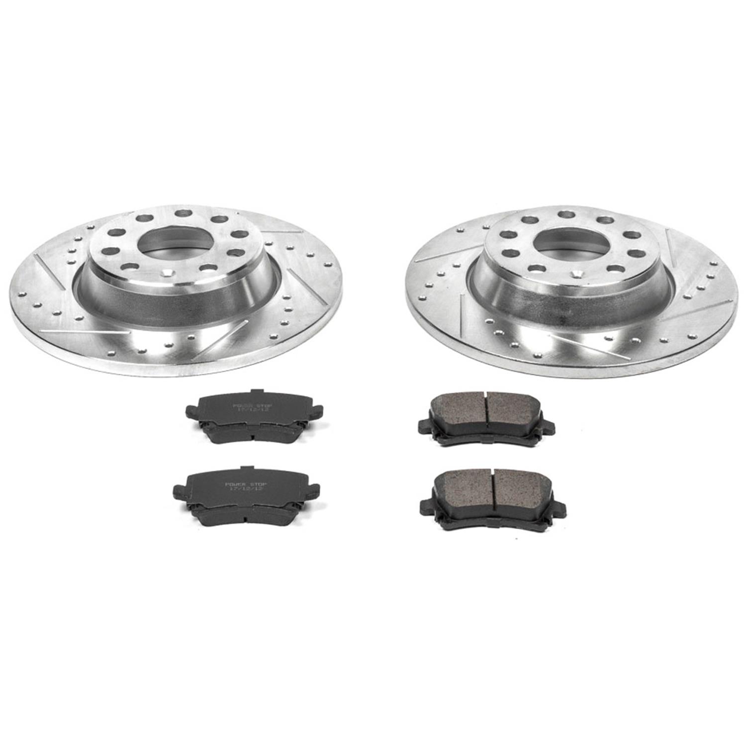 PowerStop Front Z23 Evolution Sport Brake Kit | Hyundai Genesis (09-11) (K5921) main image 1
