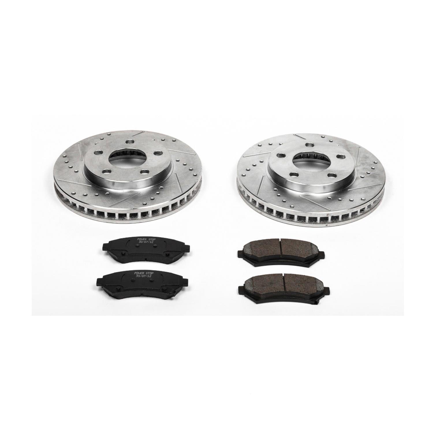 PowerStop K2554 PowerStop Z23 Evolution Sport Brake Upgrade Kits