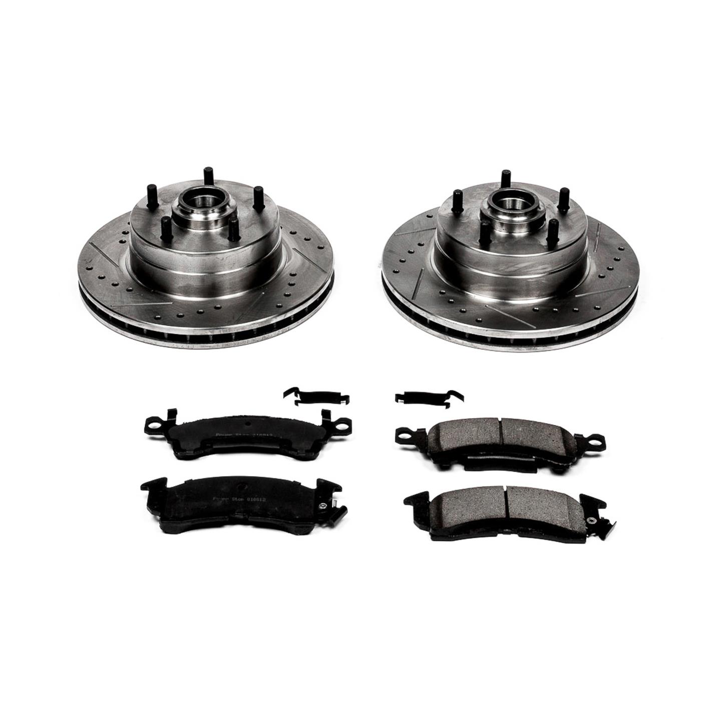 Power Stop K2579 Power Stop Z23 Evolution Sport Brake Upgrade Kits