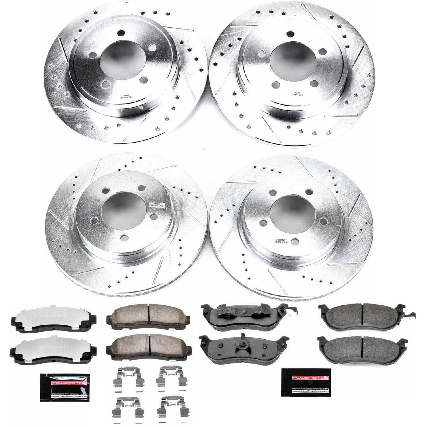 Power Stop 02-05 Ford Explorer Front & Rear Z36 Truck & Tow Brake Kit (1x psbK3150-36, 1x psbK1931-36) thumbnail 3