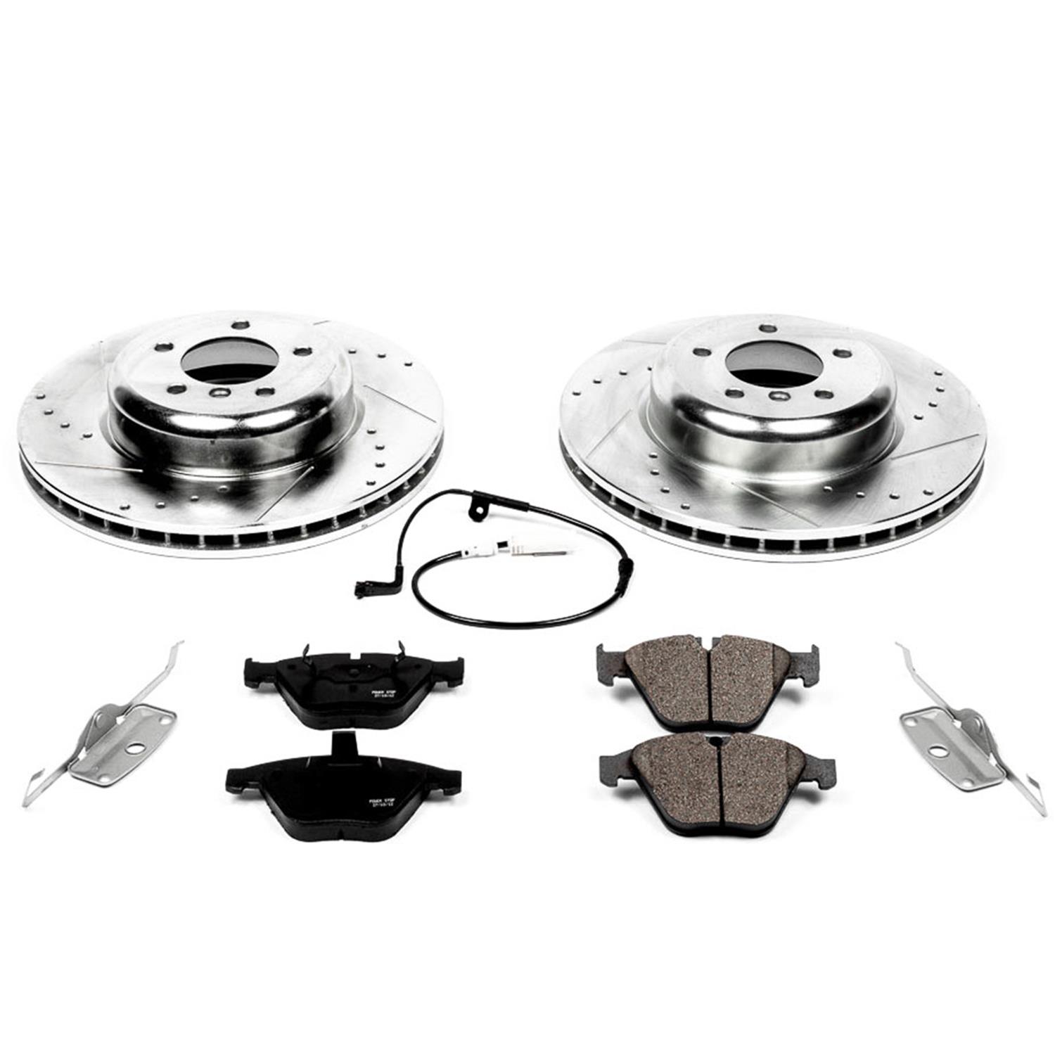 Power Stop K2918 Power Stop Z23 Evolution Sport Brake Upgrade Kits