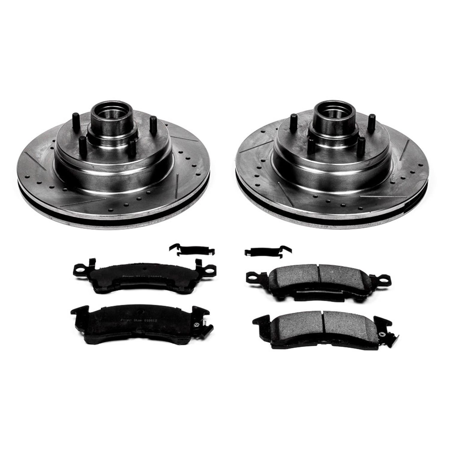Power Stop K2936 Power Stop Z23 Evolution Sport Brake Upgrade Kits