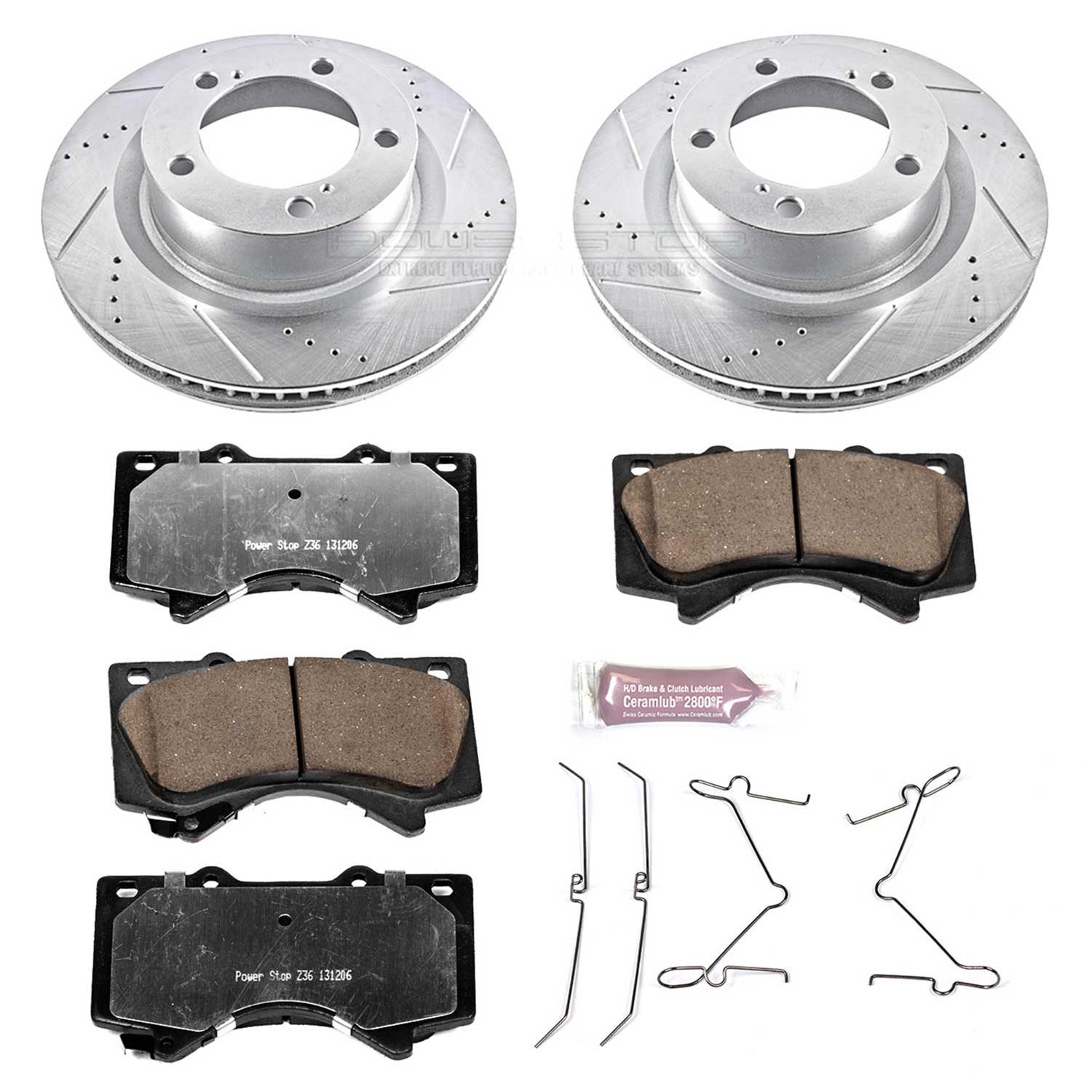 2016 TOYOTA TUNDRA Power Stop K295236 Power Stop Z36 Truck and Tow