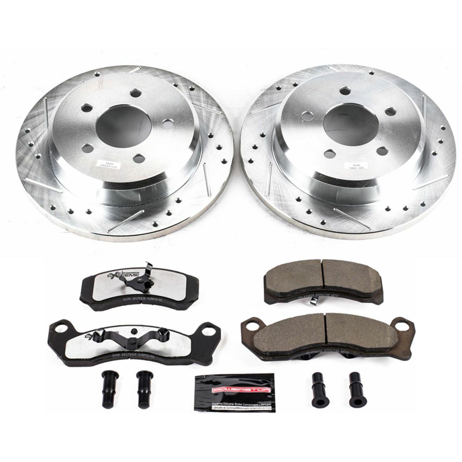 Power Stop K3021 26 Power Stop Z26 Street Warrior Brake Upgrade Kits 