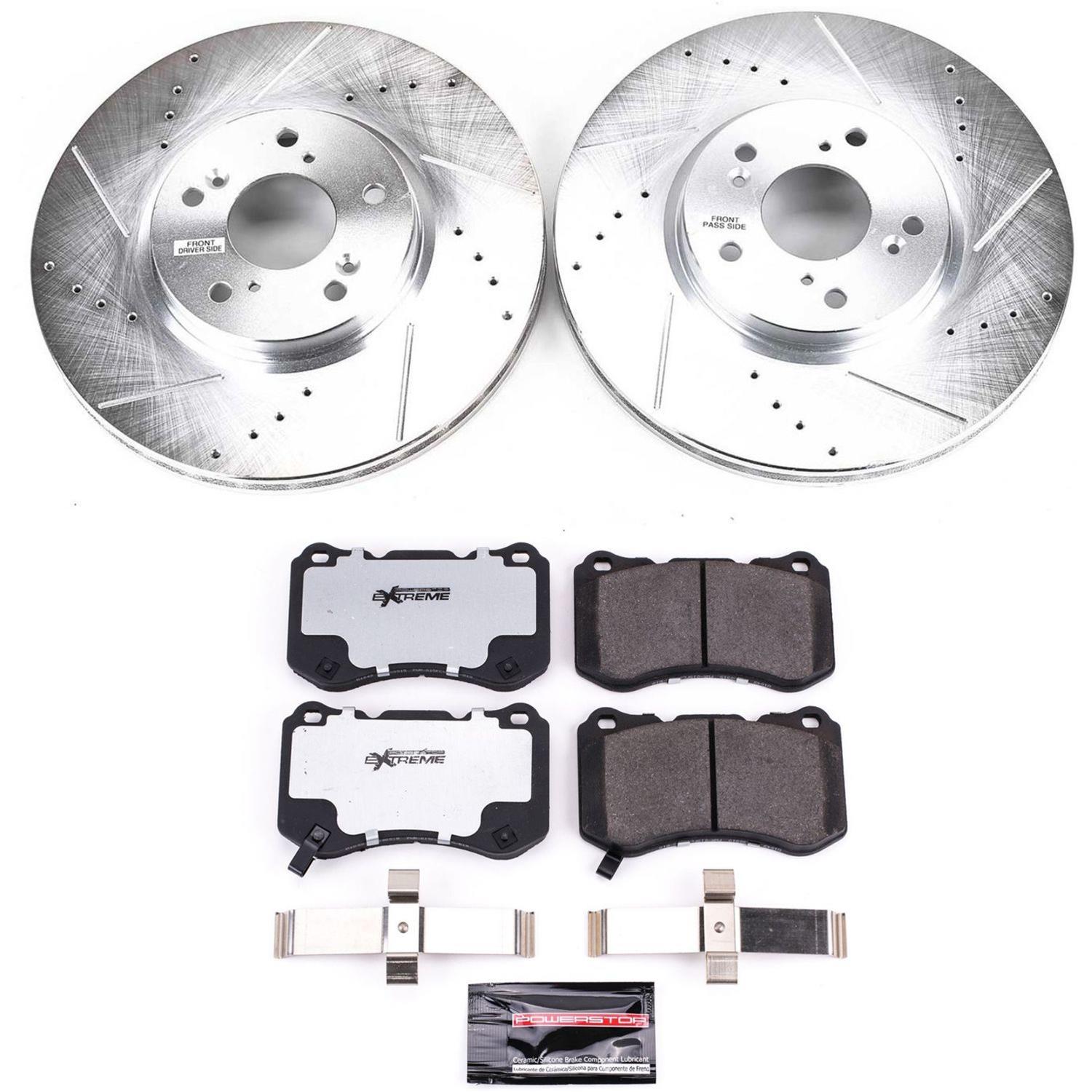 Power Stop 04-08 Acura TL Front Z26 Street Kit w/Cals (1x psbS2892, 1x psbK3029-26) thumbnail 9