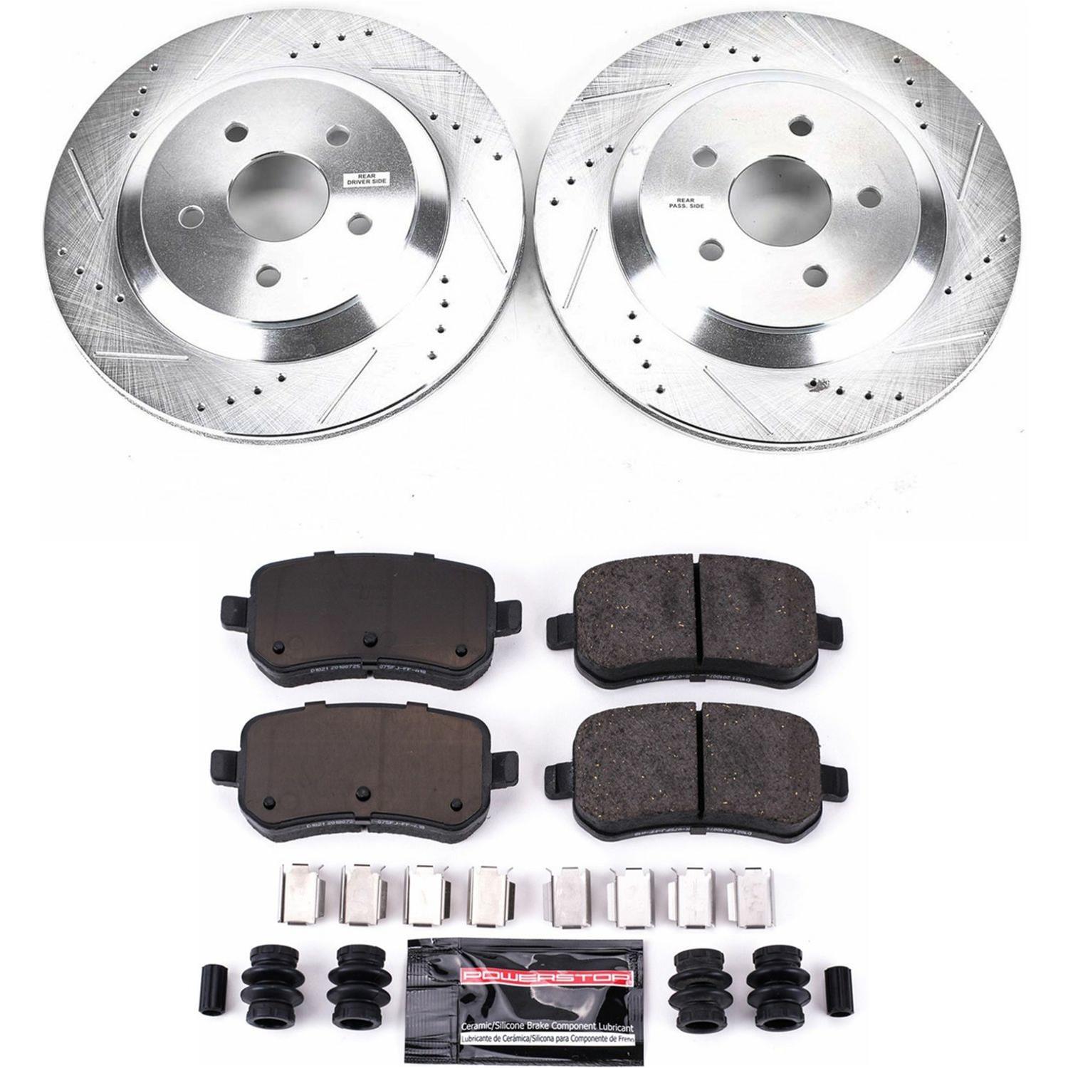 Power Stop 04-07 Ford Freestar Front & Rear Z23 Evolution Sport Brake Kit (1x psbK3061, 1x psbK3051) thumbnail 3