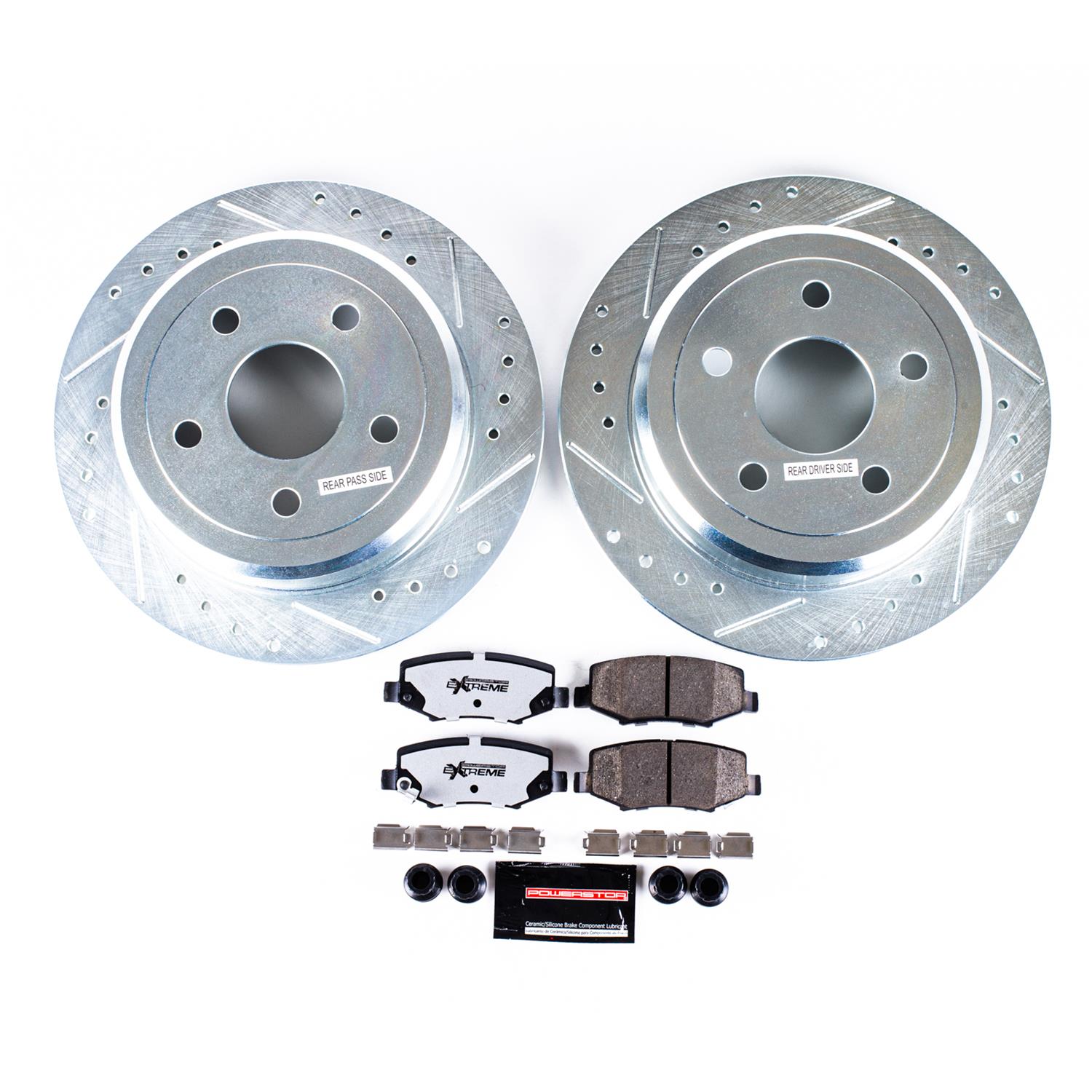 Power Stop KC2798-36 Power Stop Z36 Truck and Tow Brake Upgrade Kits ...