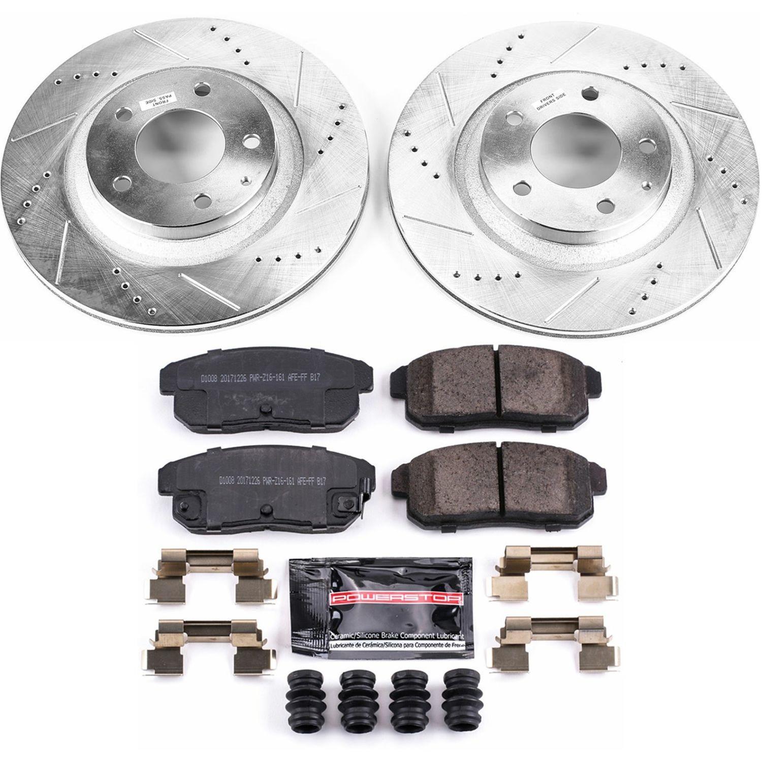 Power Stop 04-11 Mazda RX-8 Rear Z23 Evolution Sport Brake Kit w/Calipers (1x psbS2992, 1x psbK3146) thumbnail 5