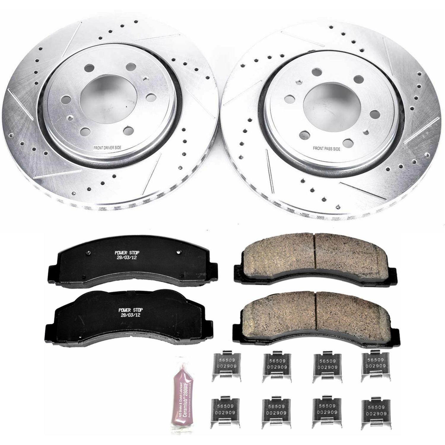 Power Stop K3167 Power Stop Z23 Evolution Sport Brake Upgrade Kits