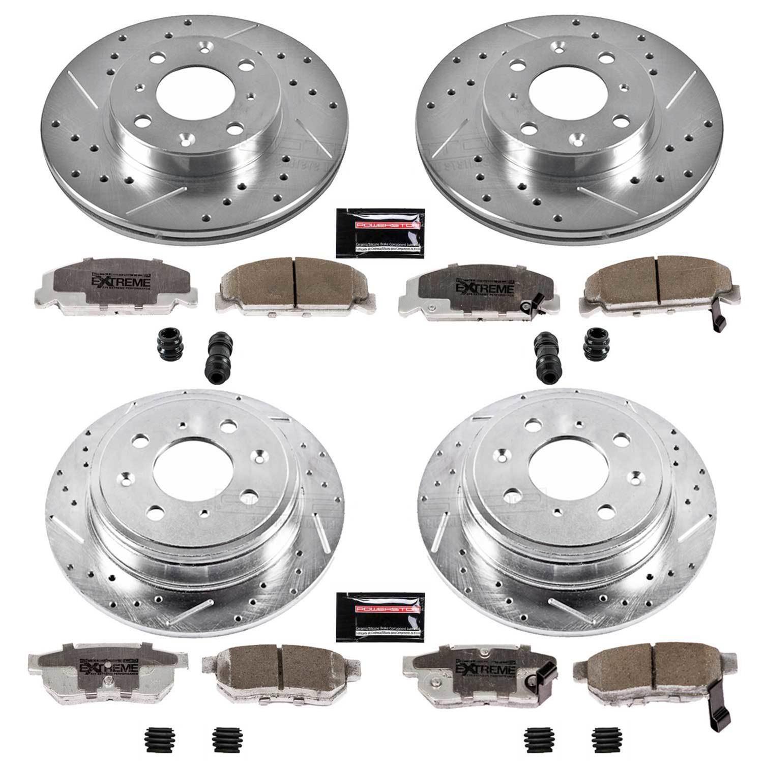 PowerStop K399-26 PowerStop Z26 Street Warrior Brake Upgrade Kits