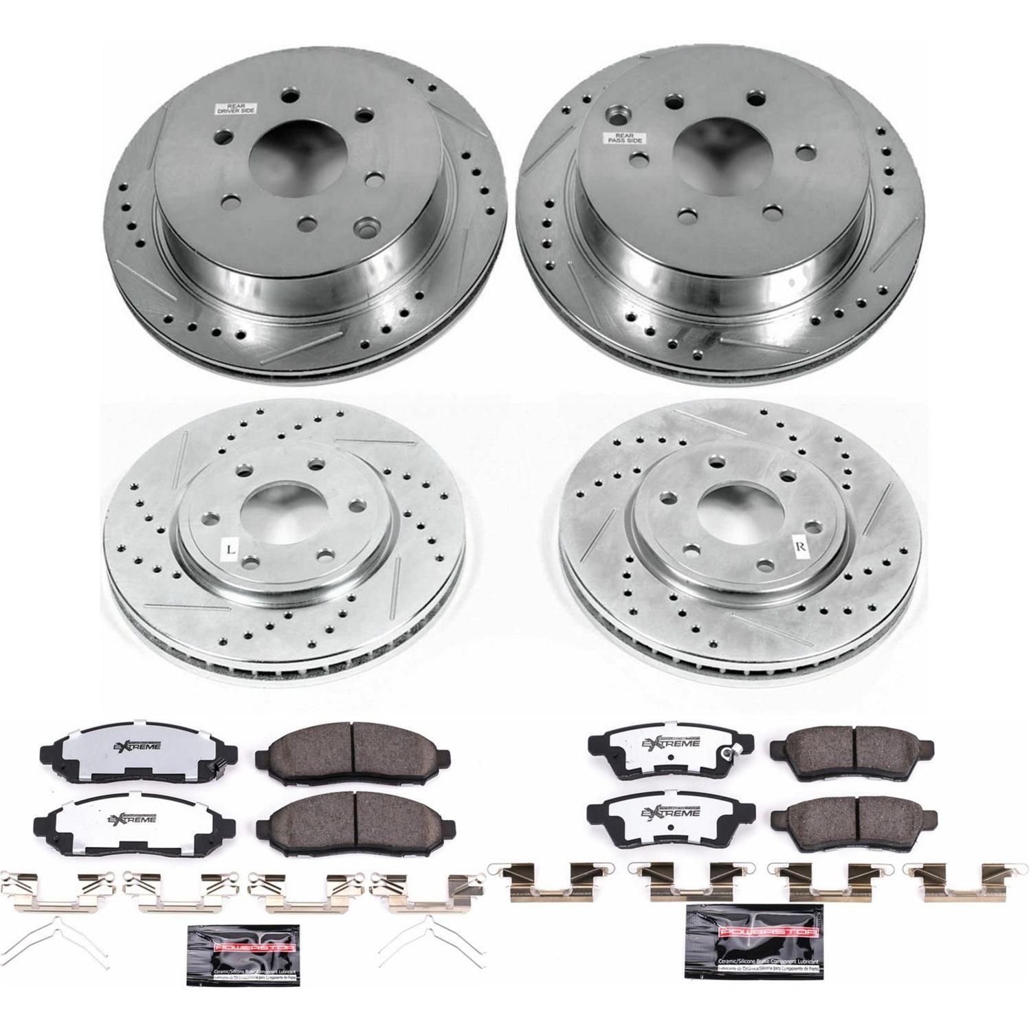 Power Stop 05-18 Nissan Frontier Front & Rear Z36 Truck & Tow Brake Kit (1x psbK4611-36, 1x psbK4621-36) thumbnail 4