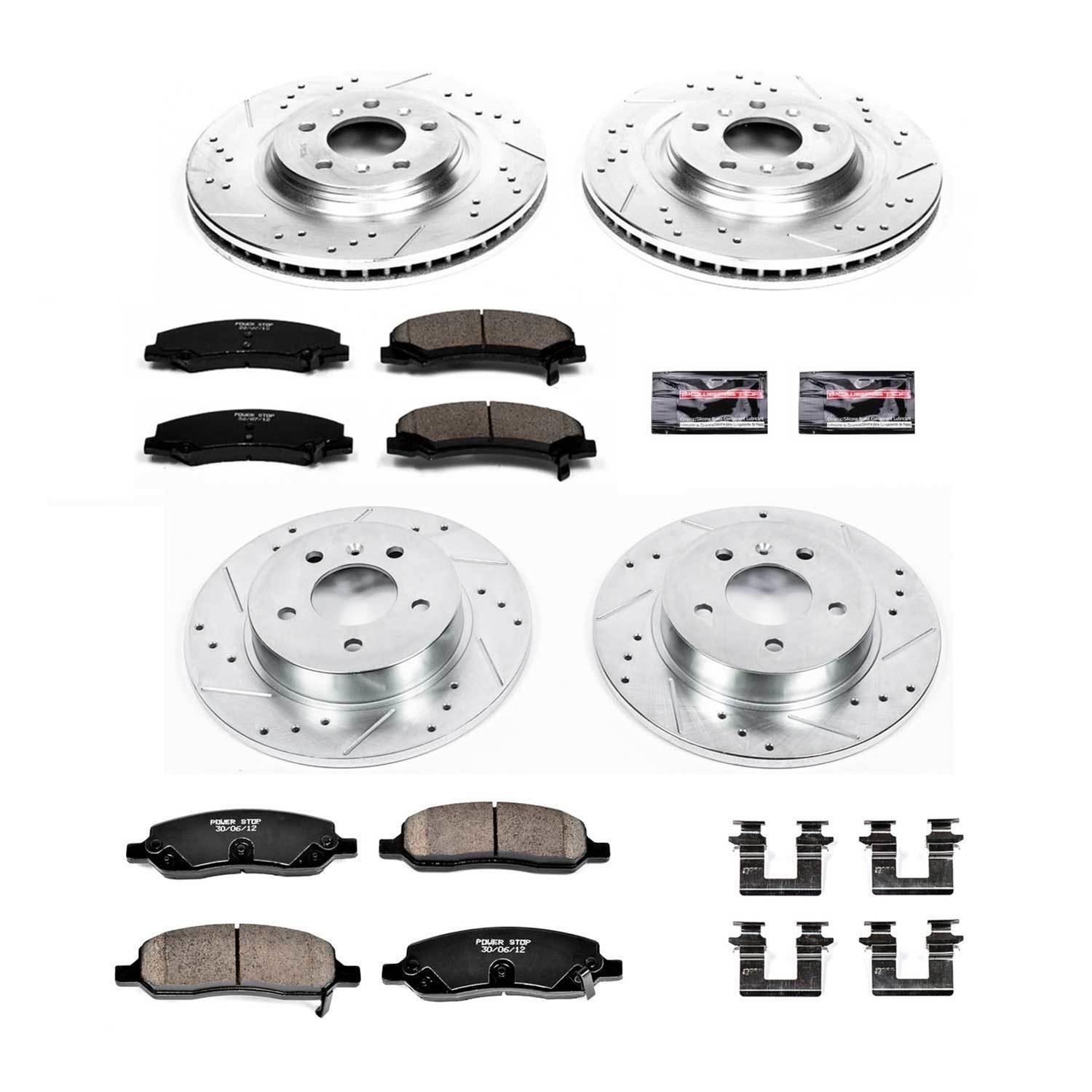 PowerStop Rear Brake Kit | 2006–2011 Buick Lucerne (KOE4658)